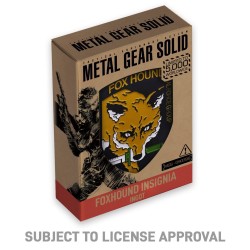 Lingot insigne Foxhound metal gear solid