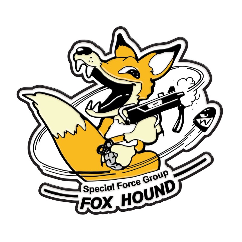 Metal Gear Solid pin Foxhound