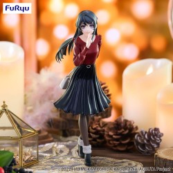 Rascal Does Not Dream of Bunny Girl Senpai Trio-Try-iT figurine Mai Sakurajima Winter Outfit Ver.