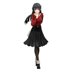 Rascal Does Not Dream of Bunny Girl Senpai Trio-Try-iT figurine Mai Sakurajima Winter Outfit Ver.