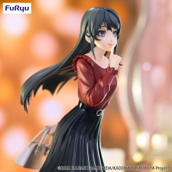 Rascal Does Not Dream of Bunny Girl Senpai Trio-Try-iT figurine Mai Sakurajima Winter Outfit Ver.