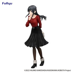 Rascal Does Not Dream of Bunny Girl Senpai Trio-Try-iT figurine Mai Sakurajima Winter Outfit Ver.