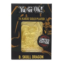 Yu-Gi-Oh! réplique Carte B. Skull Dragon (plaqué or) édition limitée