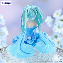 Hatsune Miku figurine Noodle Stopper Flower Fairy Nemophila Pail Blue Color