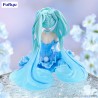 Hatsune Miku figurine Noodle Stopper Flower Fairy Nemophila Pail Blue Color
