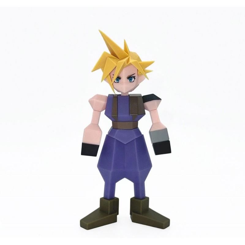 Final Fantasy VII figurine Polygon Cloud Strife Final Fantasy VII figurine Polygon Cloud Strife