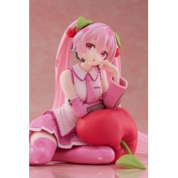 figurine Desktop Cute Figure Sakura Miku Cherry Cushion