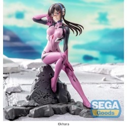 Evangelion figurine Luminasta Mari Makinami Illustrious Vignetteum 30th Anniversary