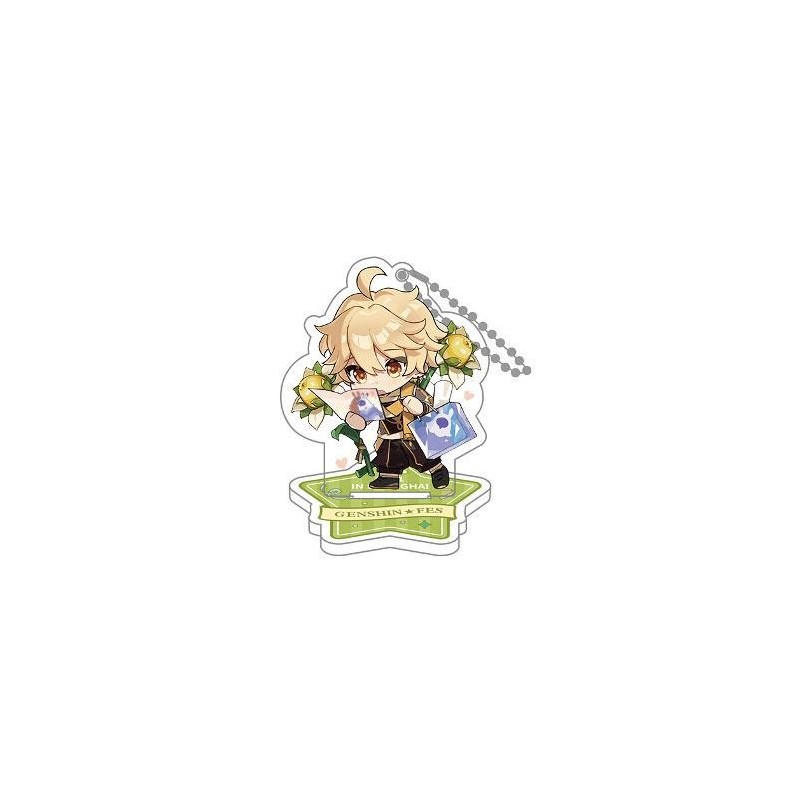 Genshin Impact Genshin Fes 2021 figurine & porte-clés Traveler Aether Genshin Impact Genshin Fes 2021 figurine & porte-clés Traveler Aether