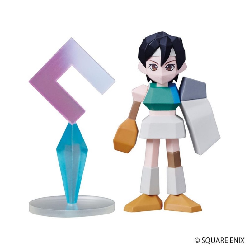Final Fantasy VII mini figurine polygone Yuffie Final Fantasy VII mini figurine polygone Yuffie