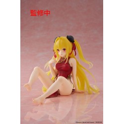 To Love Ru Darkness figurine Desktop Cute Figure Golden Darkness Chinese Dress