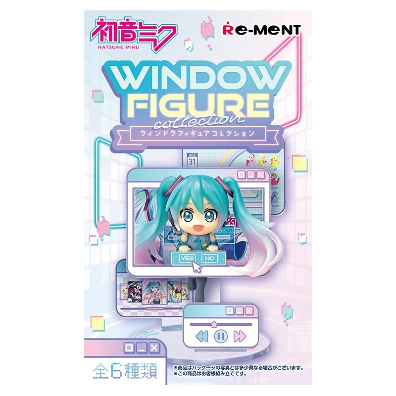 Hatsune Miku mini figurine Window Figure Collection