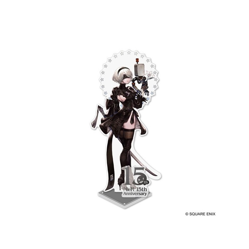 NieR Series 15th Anniversary Acrylic Stand 2B & Pod 042