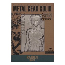 Metal Gear Solid 2 Lingot Raiden édition limitée