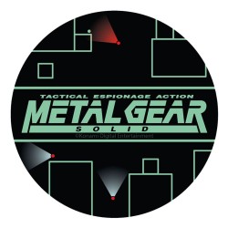Metal Gear Solid set sous-mains revêtu & sous-verre Solid Snake x Raiden édition limitée