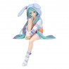 Figurine Noodle Stopper Hatsune Miku Rabbit Ear Hood Pajama Blue