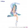 Figurine Noodle Stopper Hatsune Miku Rabbit Ear Hood Pajama Blue
