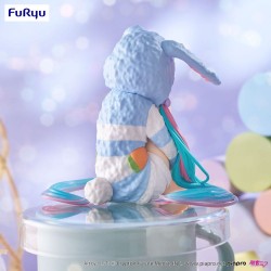 Figurine Noodle Stopper Hatsune Miku Rabbit Ear Hood Pajama Blue