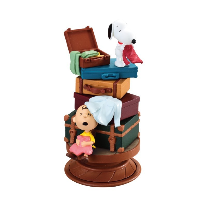 Mini figurine Snoopy Peanuts Spiral Diorama N°2 Travel Bag