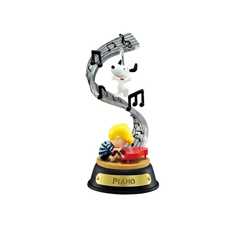 Mini figurine Snoopy Peanuts Swing Ornament N°4 Piano