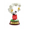 Mini figurine Snoopy Peanuts Swing Ornament N°6 Literary Ace