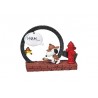 Mini figurine Snoopy Peanuts Frame Art collection N°4 MAGNIFYING GLASS