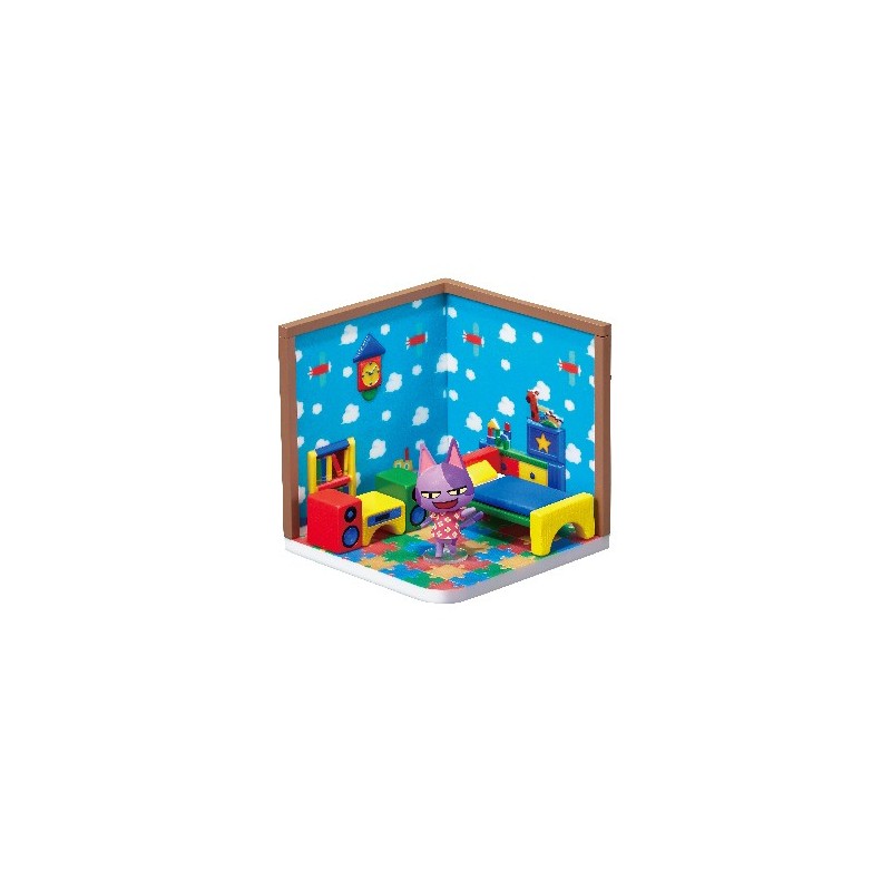 Mini figurine Animal Crossing  Happy Room N°5 Bob