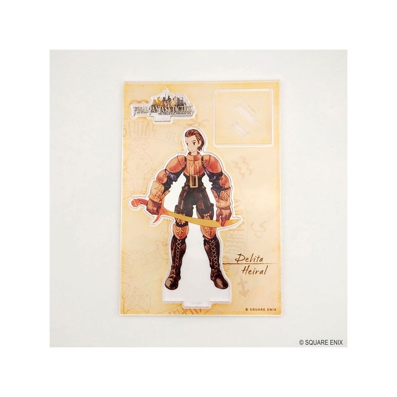 Final Fantasy Tactics Acrylic Stand Swordsman Delita Hyral officier de l'académie royale