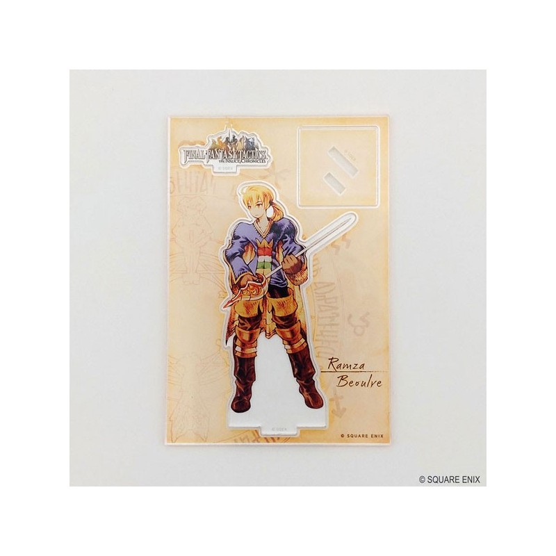 Final Fantasy Tactics Acrylic Stand Swordsman Ramza Beoulve tenue d'officier de l'académie militaire