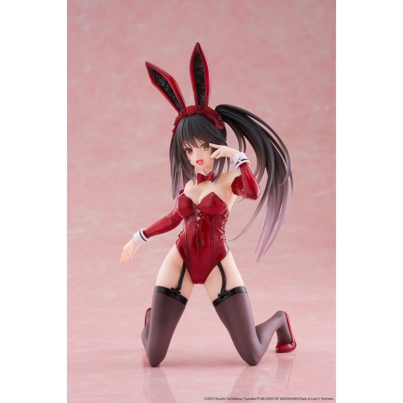 Date A Live V figurine Desktop Cute Figure Kurumi Tokisaki Bunny