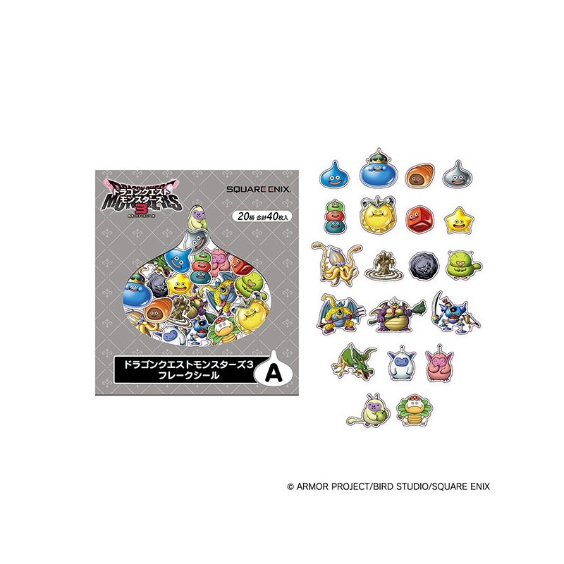 Dragon Quest Monsters: The Dark Prince Flake Stickers A