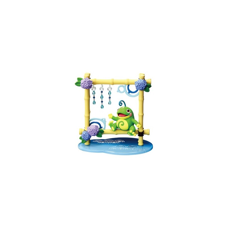 Mini figurine Pokemon Funwari Yurarin Kazari N°2 Politoed / Tarpaud