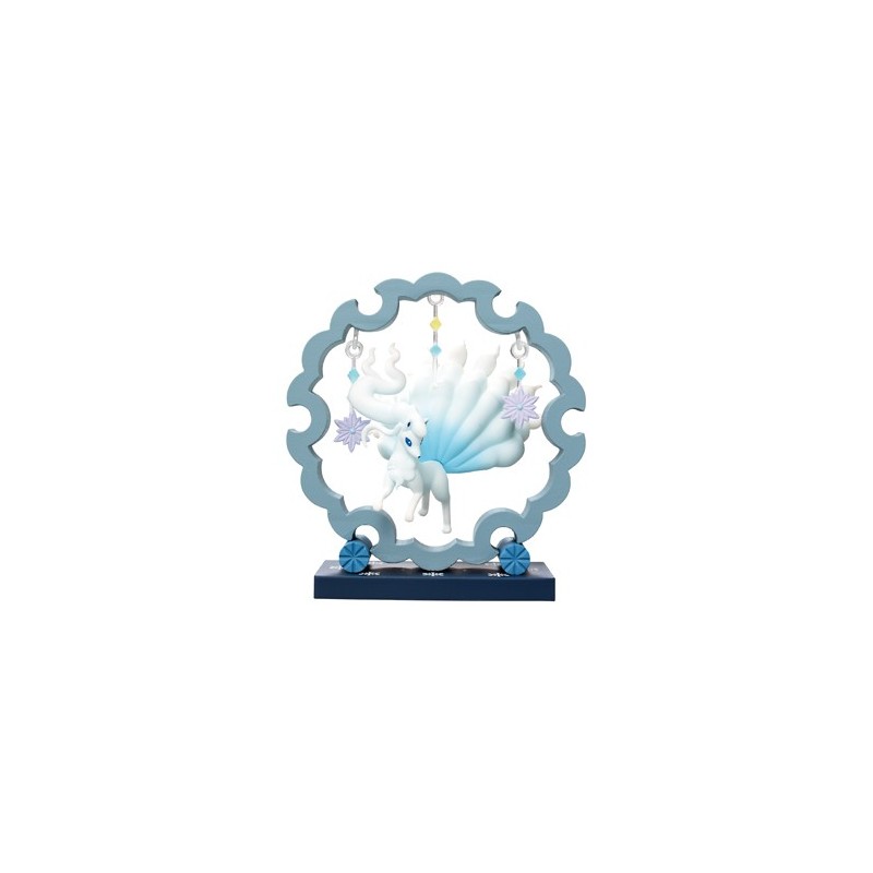 Mini figurine Pokemon Funwari Yurarin Kazari N°4 Ninetails