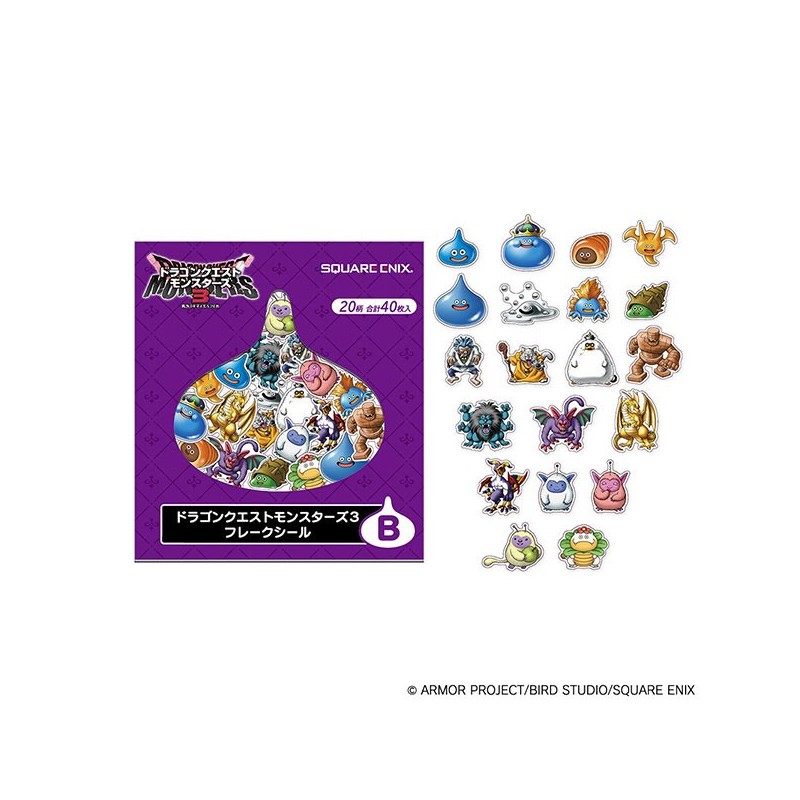 Dragon Quest Monsters: The Dark Prince Flake Stickers B