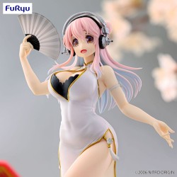 Super Sonico figurine Trio-Try-iT White China Dress