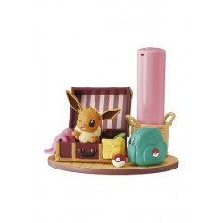 Pokemon DesQ Relaxing Home! N°2 Eevee / Evoli (Stamp stand)