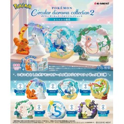Pokemon Circular diorama collection 2 -Kirameki no Toki - N°1 Vulpix / Goupix & Vulpix / Goupix  (Alola Form)