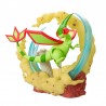 Pokemon Circular diorama collection 2 -Kirameki no Toki - N°3 Flygon / Libégon