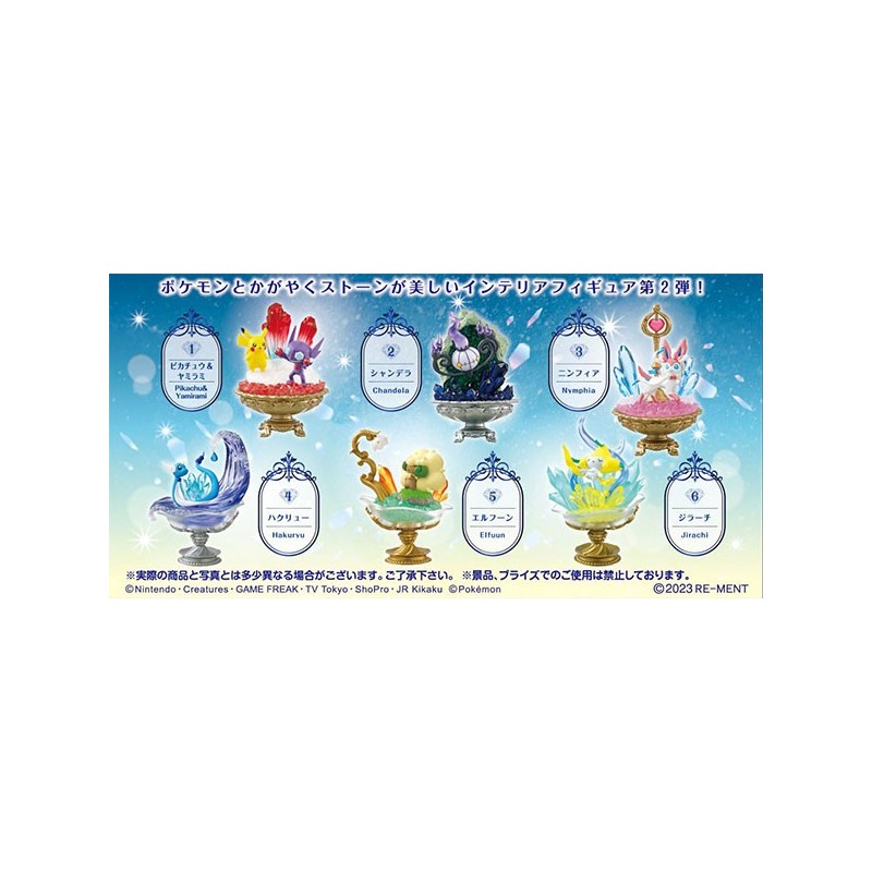 Figurine Pokemon Gemstone Re-ment